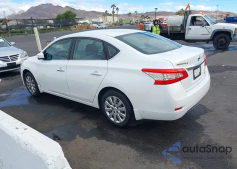 2013 Nissan Sentra S from USA, damaged, VIN 3N1AB7AP9DL741651